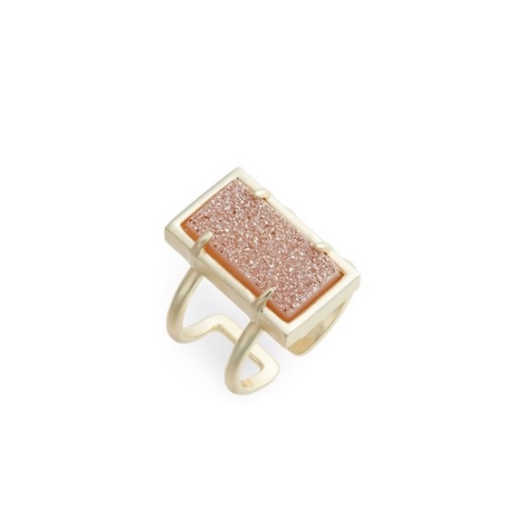Kendra Scott Jewelry Lennox Ring Sand Drusy Poshmark
